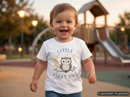 Little Night Owl Baby T-Shirt lifestyle photo