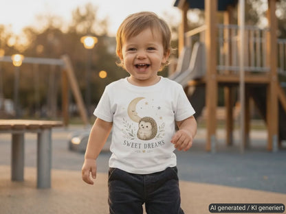 Sweet Dreams Hedgehog Baby T-Shirt